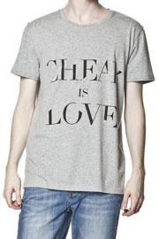  Bruce Tee Cheap Love Grey Mel