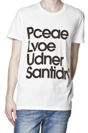  Bruce Tee Peace Love Understanding White