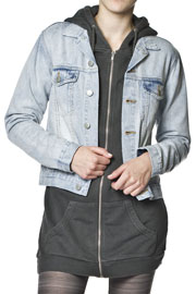  Tess Jeans Jacket Shifting Light Blue